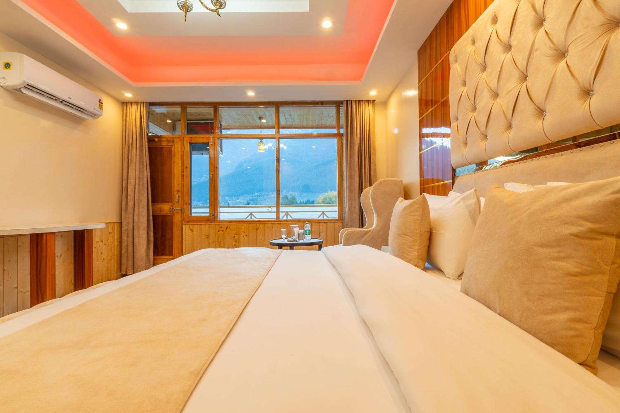 West Western Resort Manali #Neartomallroad #Gym #Lawn #Playingzone #Pooltable #Kidsfriendly #Mountainview #Tabletennis #Familyfriendly #Privateparking エクステリア 写真